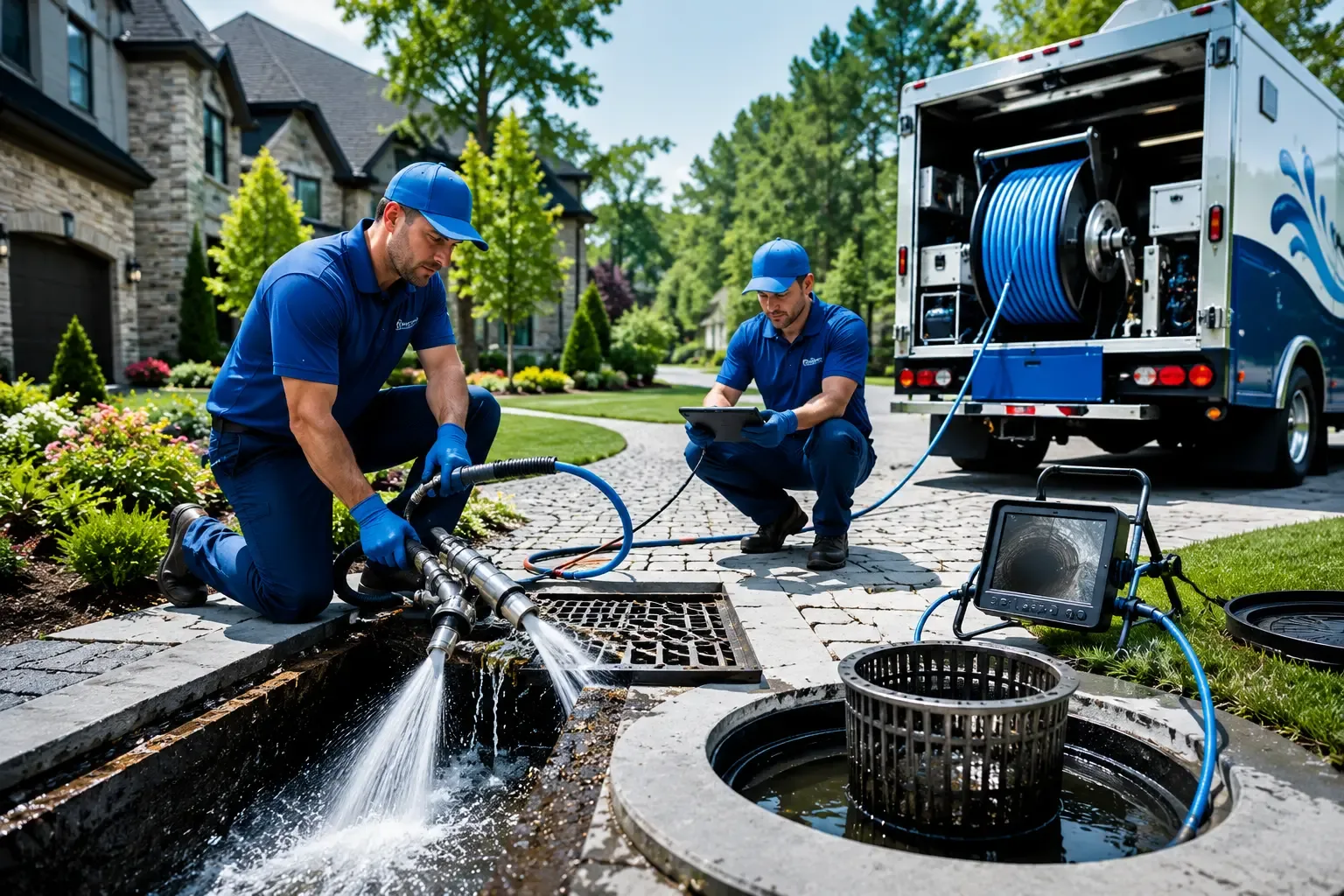 Local outdoor drain cleaning professionals in Refton, PA