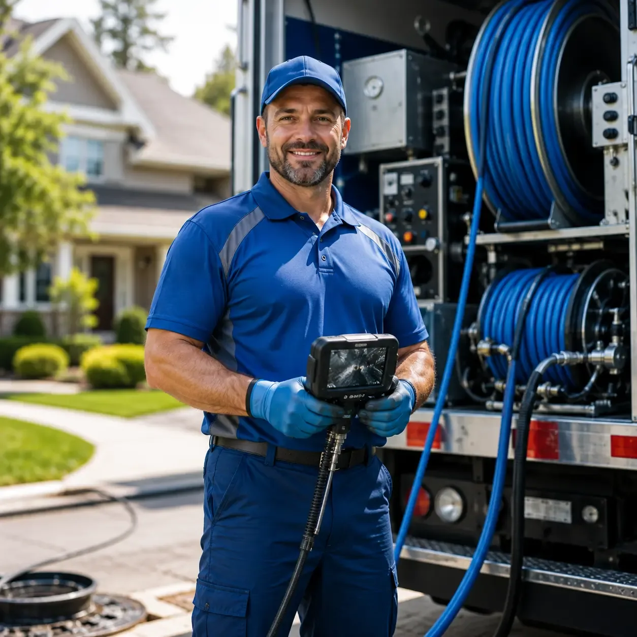 Local outdoor drain cleaning specialists in Refton, PA